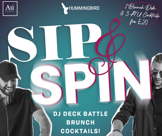 Sip & Spin Brunch